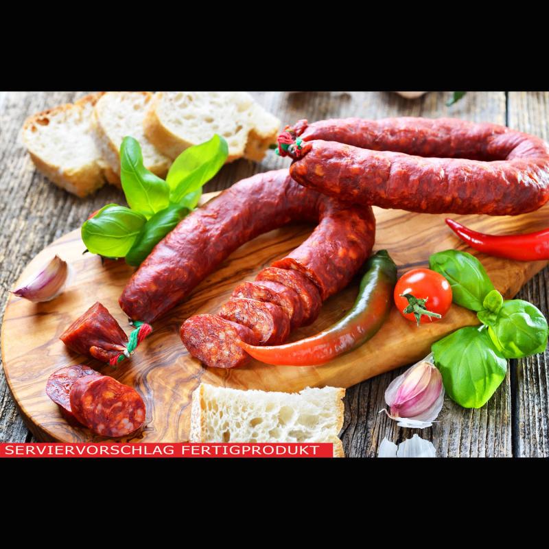 Bauernbratwurst, Kaminwurzen Gewürzzubereitung