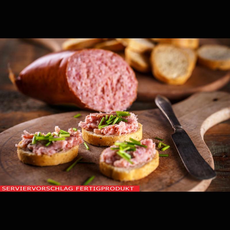 Grobe Mettwurst Teewurst Braunschweiger Gewürz