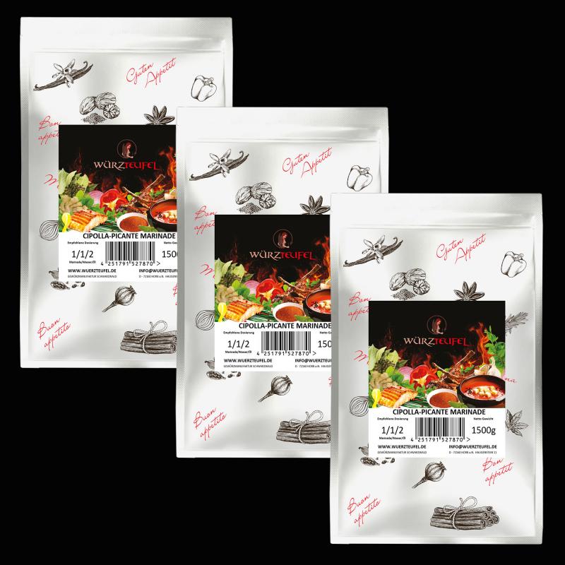 Cipolla-Picante Marinade, Pikante Zwiebel Marinade