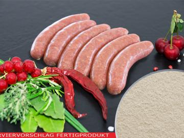 Hausmacher Bratwurst Gewürzzubereitung